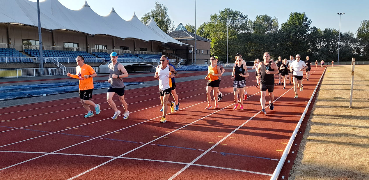 Ashford and District offers coached track training every Wednesday evening